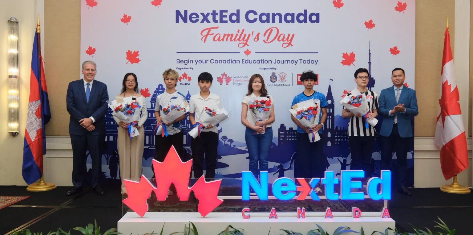ក្រុមហ៊ុន NextEd Canada រៀបចំទិវាគ្រួសារ (Family’s Day) ដើម្បីអបអរសិស្សកម្ពុជាដែលត្រៀមបន្តការសិក្សានៅប្រទេសកាណាដា - AMS Article Thumbnail