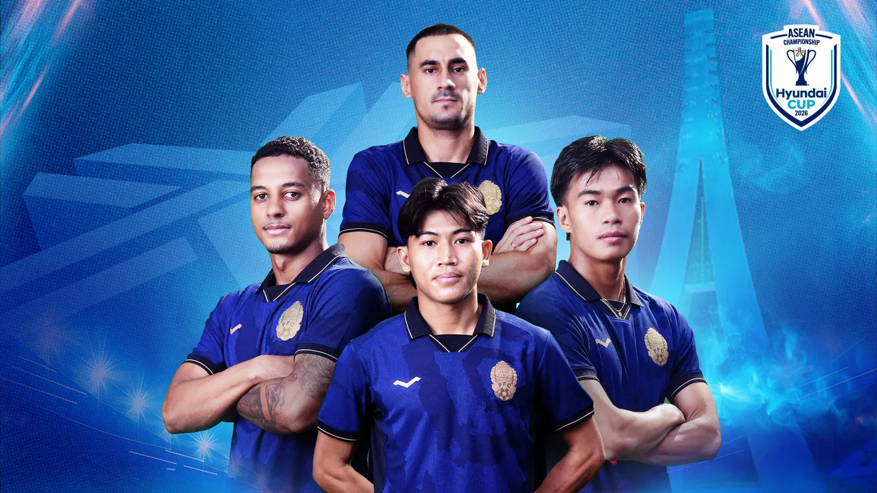 នៅសល់តែ ១ថ្ងៃទៀតប៉ុណ្ណោះ រាត្រីដ៏អស្ចារ្យបំផុតរបស់កម្ពុជាក្នុងព្រឹត្តិការណ៍ ASEAN HYUNDAI CUP™ 2026 នឹងឈានចូលមកដល់នៅថ្ងៃស្អែកនេះ — សំបុត្រមានលក់ចាប់ពីពេលនេះតទៅ