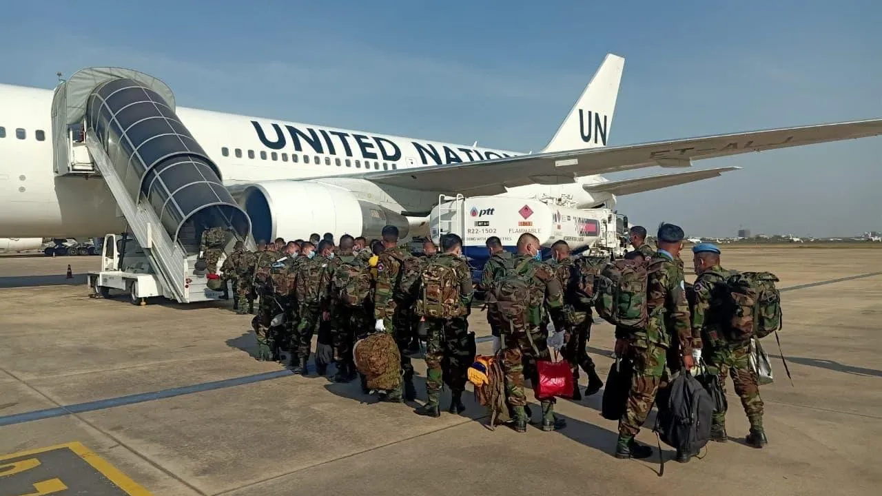 កងវិស្វកម្មពហុជំនាញ របស់កម្ពុជា ៩២នាក់ ចេញទៅបំពេញបេសកកម្ម នៅប្រទេសលីបង់