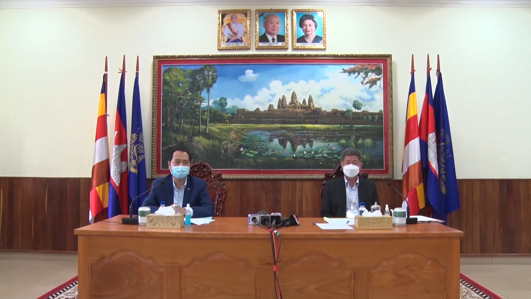 សន្និសីទសារព័ត៌មានស្តីពីមហាសន្និបាតសមុទ្រអាស៊ីបូព៌ា ដែលកម្ពុជាធ្វើជាម្ចាស់ផ្ទះ ផ្សារភ្ជាប់ជាមួយសក្តានុពលខេត្តព្រះសីហនុ (មានវីដេអូ)