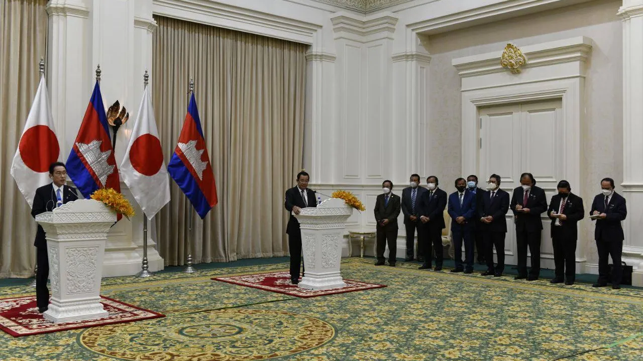 នាយករដ្ឋមន្ត្រីកម្ពុជា-ជប៉ុន ឯកភាពគ្នាពង្រីកភាពជាដៃគូ យុទ្ធសាស្ត្រ ឡើងមួយកម្រិតទៀត