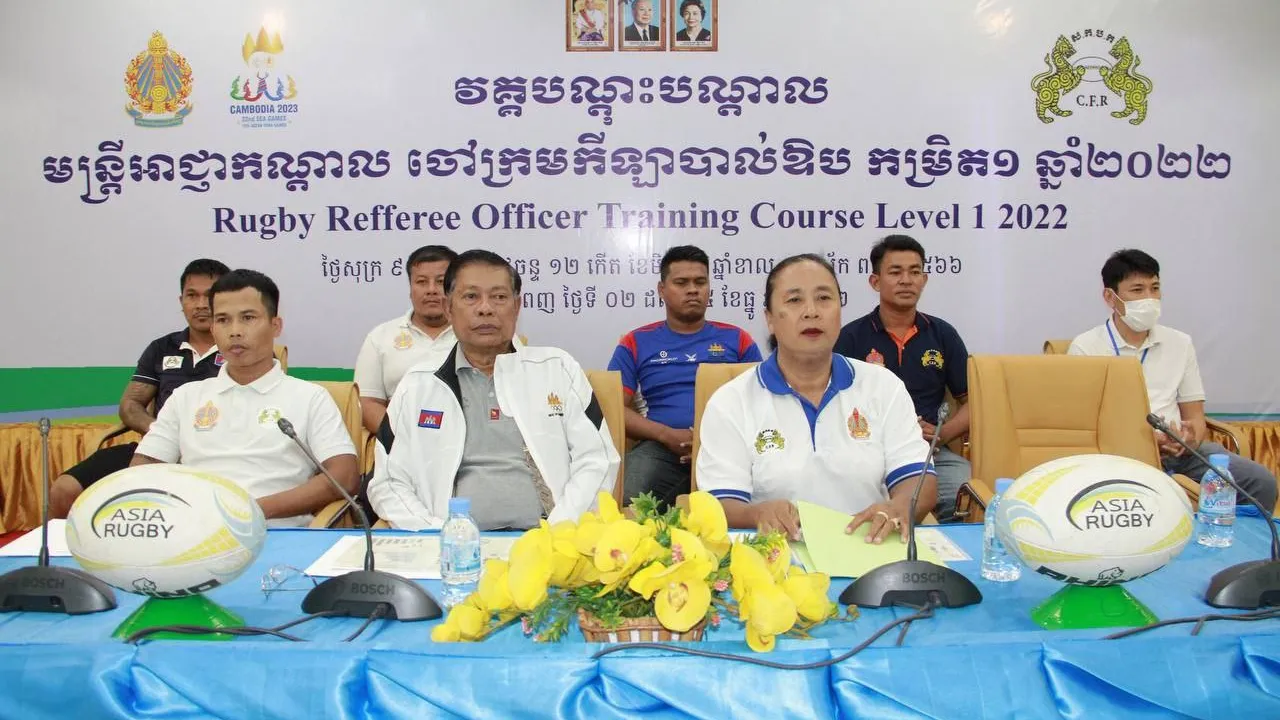 សិក្ខាកាម២៩នាក់ បានបញ្ចប់វគ្គបណ្តុះបណ្តាលអាជ្ញាកណ្តាល ចៅក្រម កីឡាបាល់ឱប ដោយជោគជ័យ