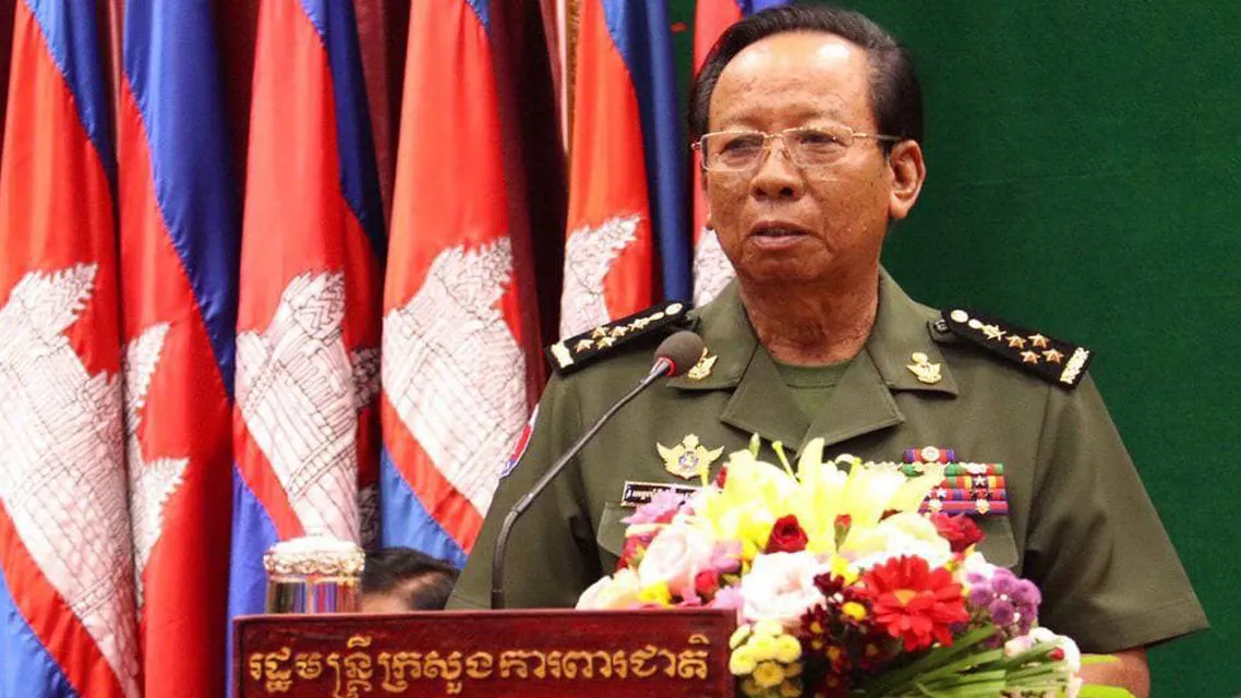 ប្រមុខការពារជាតិកម្ពុជា៖ ការផ្សាយព័ត៌មានរបស់សារព័ត៌មានក្រៅស្រុក គឺជាការញុះញង់ មួលបង្កាច់ បំភិតបំភ័យ ដើម្បីកុំឱ្យកម្ពុជាមានសុខសន្តិភាព