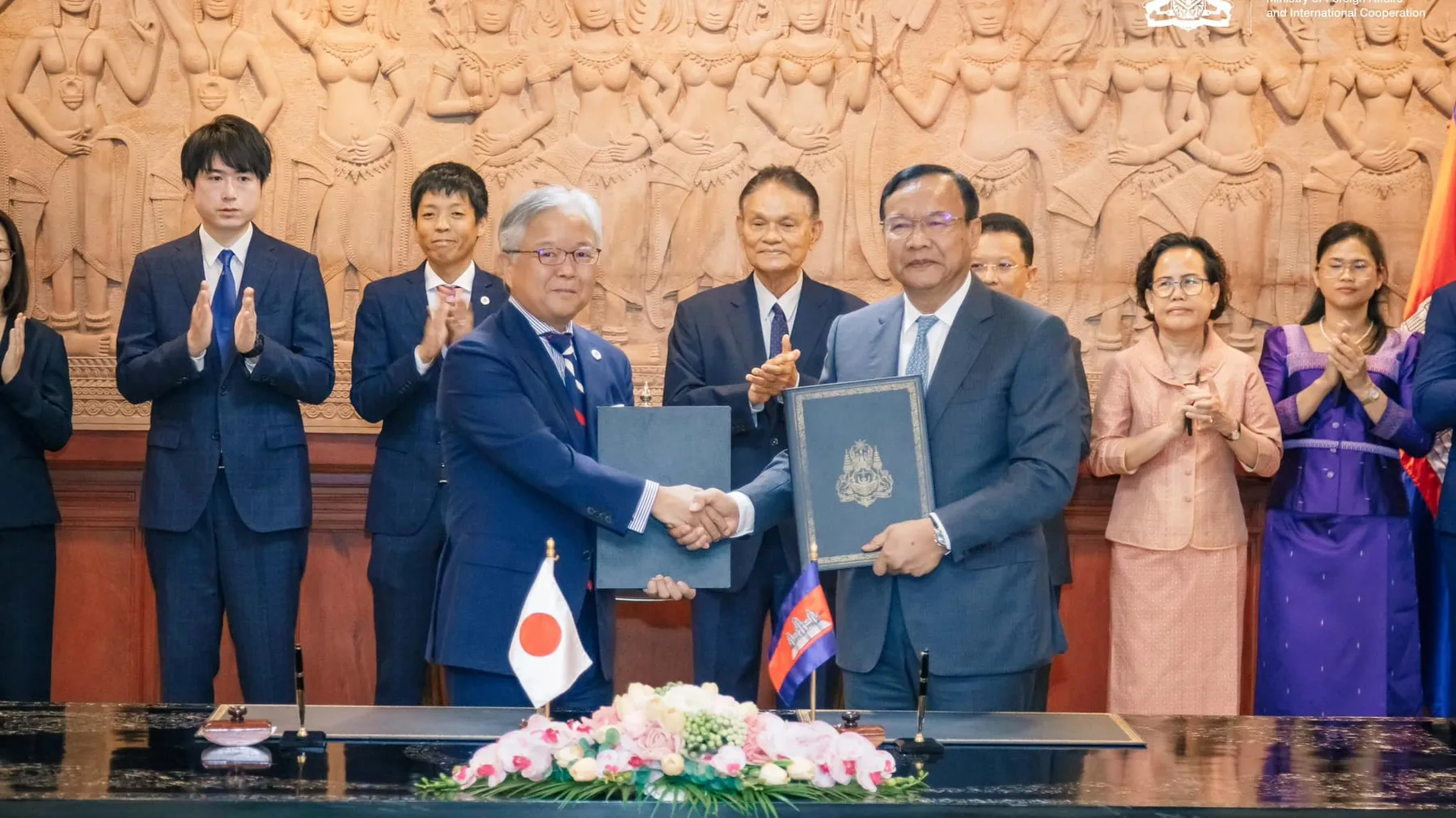 ជប៉ុនផ្តល់ជំនួយអភិវឌ្ឍន៍ជាង៥៥លានដុល្លារដល់កម្ពុជាសម្រាប់អនុវត្តគម្រោងចំនួន០២