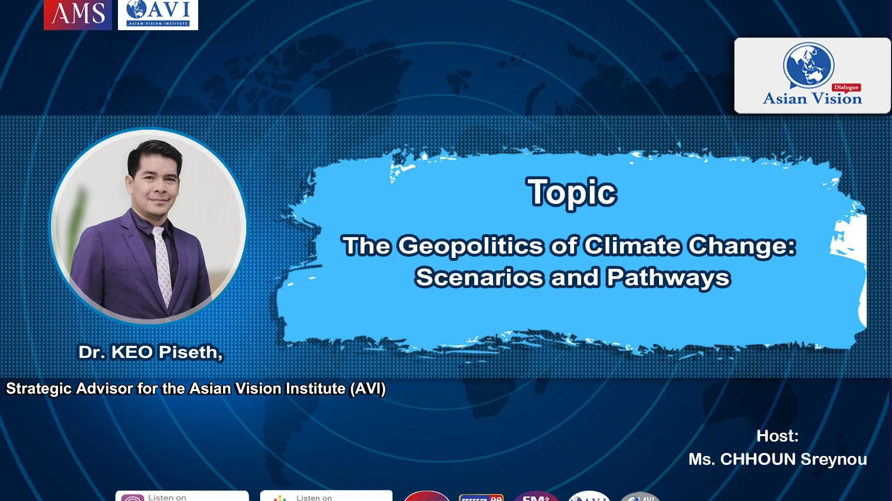 AVD Ep36: The Geopolitics of Climate Change: Climate’s Issues and Policy Responses