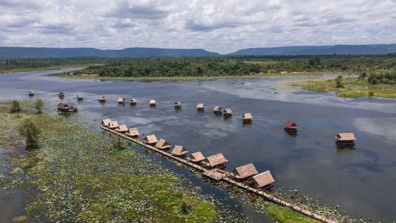 តំបន់បឹងឈូកនៅក្បែរប្រាសាទបន្ទាយស្រី មានសក្តានុពលខ្លាំងក្នុងការ ទាក់ទាញភ្ញៀវទេសចរ