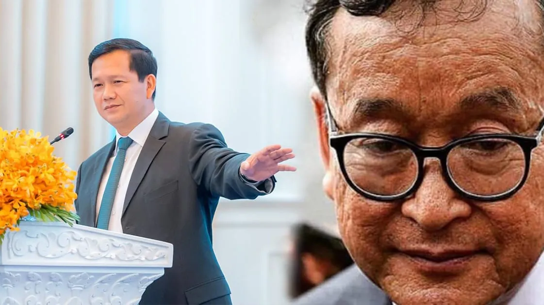 សម្តេចធិបតី ហ៊ុន ម៉ាណែត៖​ អ្នកនយោបាយចាស់វស្សា ទណ្ឌិត សម រង្ស៊ី ជាមនុស្សល្ងង់ ឬជាមនុស្សចេះធ្វើល្ងង់! ប្រឆាំងសូម្បីតែសមិទ្ធផលសម្រាប់ជាតិ និងប្រជាជនខ្មែរខ្លួនឯង