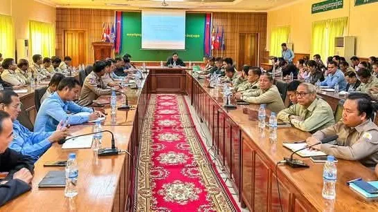 រដ្ឋបាលខេត្តរតនគិរីបើកកិច្ចប្រជុំស្តីពីការបូកសរុប និងធ្វើបច្ចុប្បន្នភាព​ស្ថិតិបណ្ណកម្មសិទ្ធិអចលទ្រព្យនៃមន្ទីរអង្គភាពក្រុង ស្រុក និងឃុំ សង្កាត់