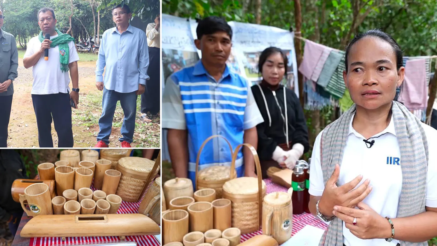 កែច្នៃឫស្សីមកធ្វើជាសម្ភារប្រើប្រាស់ ជួយរកប្រាក់​ចំណូល​​ប្រជា​​សហគមន៍មូលដ្ឋាន