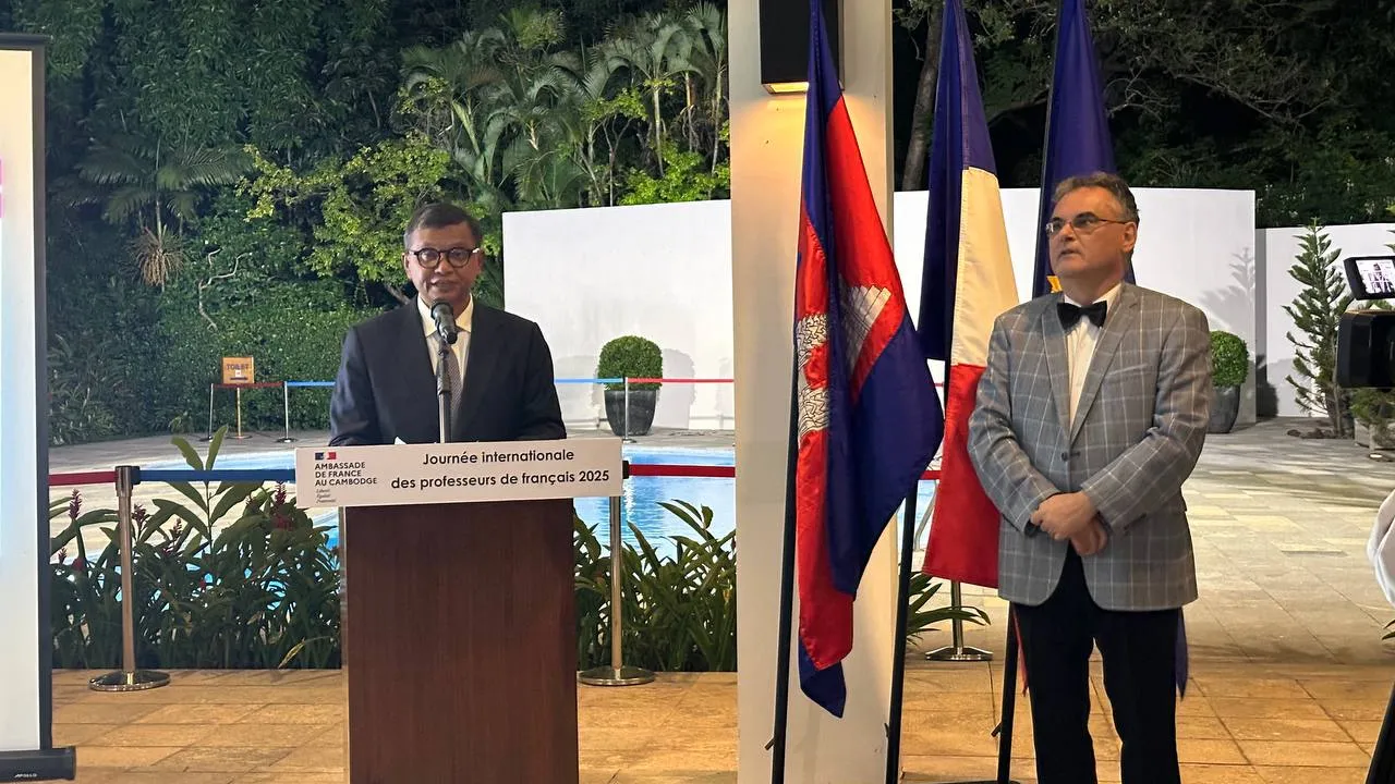 ស្ថានទូតបារាំង រៀបចំពិធី អបអរទិវាអន្តរជាតិ នៃគ្រូ​បង្រៀន​ភាសាបារាំង