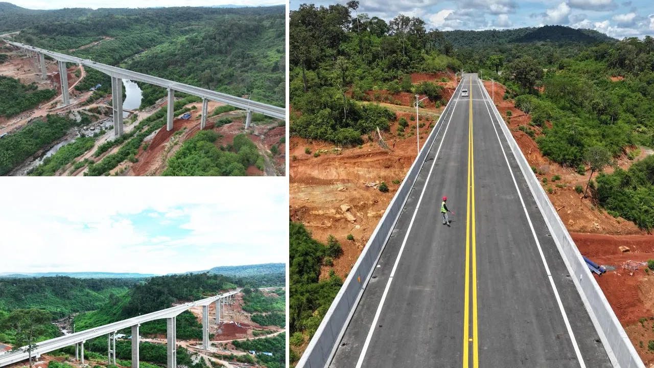 សម្ដេចធិបតី ហ៊ុន ម៉ាណែត ៖ផ្លូវជាតិលេខ១០ នឹងក្លាយជាចរន្តបម្រើដល់សេដ្ឋកិច្ចរវាងខេត្តព្រៃភ្នំ​ និងខេត្តសមុទ្រ