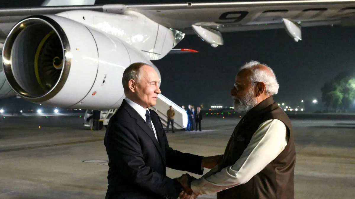 លោក ពូទីន ទៅដល់ឥណ្ឌា ចំពេលប្រឈមនឹងសម្ពាធពីអាមេរិក