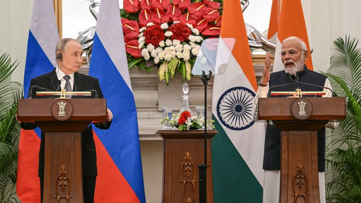 ឥណ្ឌា និងរុស្ស៊ី ដាក់មហិច្ឆតាជំរុញពាណិជ្ជកម្មកើនដល់ ១០០ ពាន់លានដុល្លារនៅឆ្នាំ ២០៣០