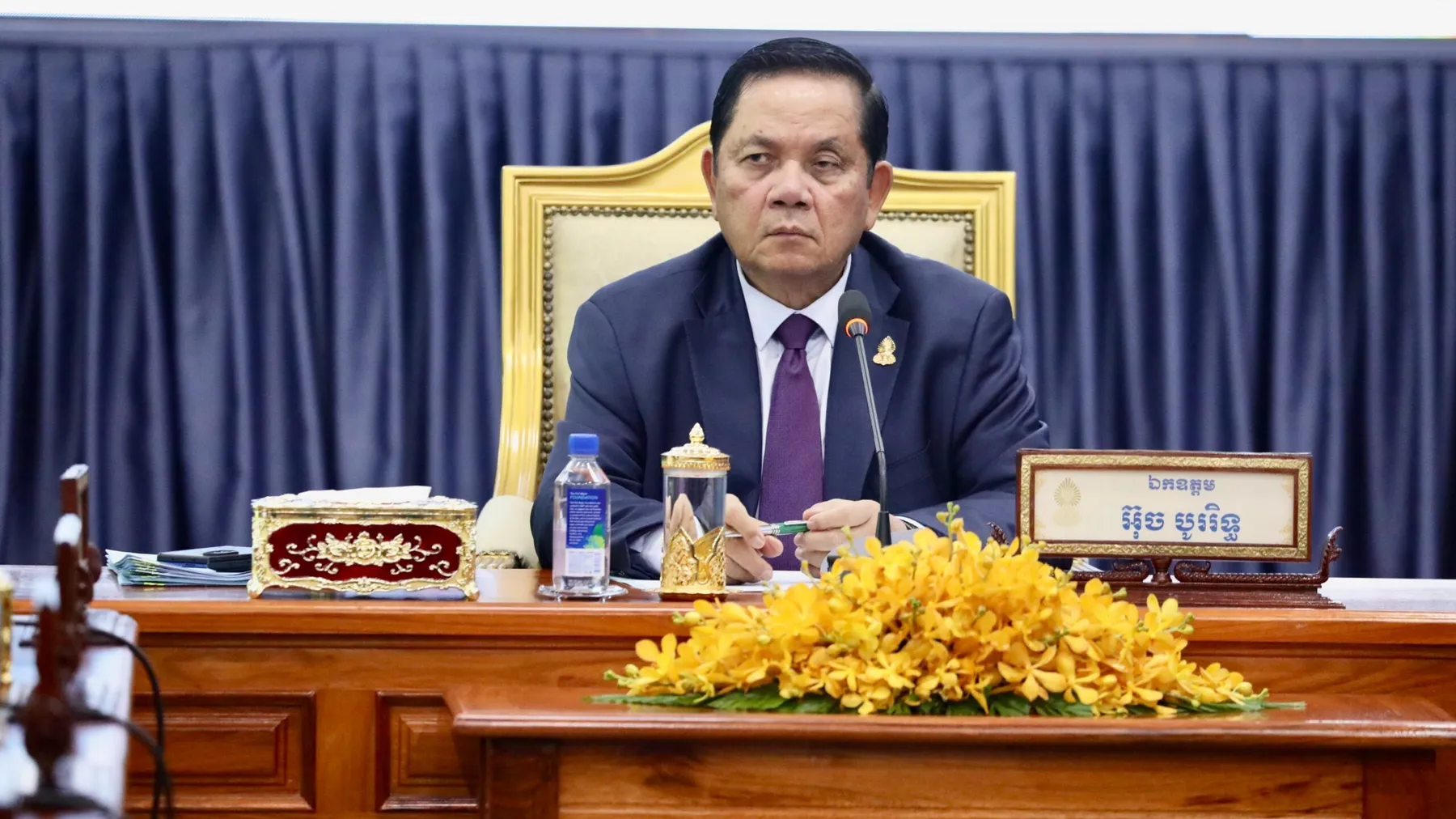 សេចក្តីព្រាងច្បាប់ស្តីពីនីតិសមុទ្របានសម្រេចដាក់បញ្ចូលក្នុងសម័យប្រជុំព្រឹទ្ធសភាជាវិសាមញ្ញ នីតិកាលទី៥