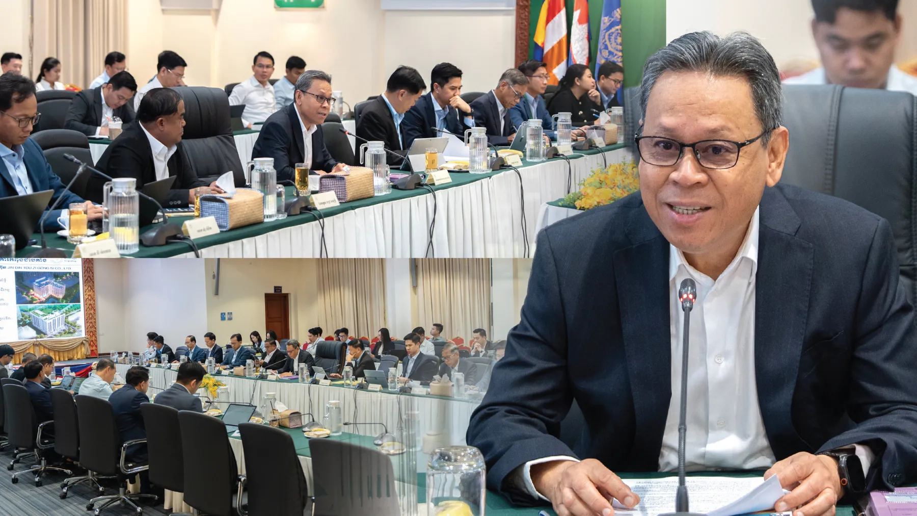 ក្រុមការងារជំរុញការវិនិយោគខេត្តព្រះសីហនុ ប្រជុំពិនិត្យមើលគម្រោងវិនិយោគ ចំនួន ៣៥ មានទុនជាង ១៥៦ លានដុល្លារ