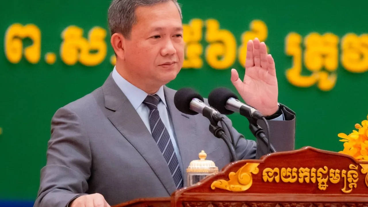 សារ​លិខិត​ របស់ ​សម្តេច​មហា​បវរ​ធិបតី​ ហ៊ុន​ ម៉ាណែត​ នាយករដ្ឋមន្ត្រី​នៃ​ព្រះរាជាណាចក្រ​កម្ពុជា​ ក្នុង​ឱកាស​ប្រារព្ធ​ខួប​លេីកទី​២៧​ នៃ​ទិវា​ជាតិ​យល់ដឹង​អំពី​មីន​ (២៤​ កុម្ភៈ​ ២០២៦)​ ក្រោម​ប្រធាន​បទ​ «ចូលរួម​ទាំងអស់​គ្នា​ ដេីម្បី​ជន​ភៀស​សឹក និង​សហគមន៍​មាន​សុវត្ថិភាព​»