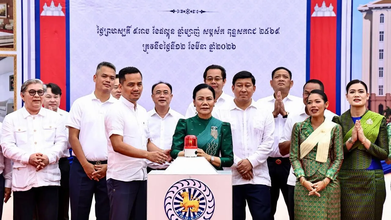 ពិធីបើកការដ្ឋានសាងសង់អគារស្នងការដ្ឋាននគរបាលខេត្តព្រះសីហនុ