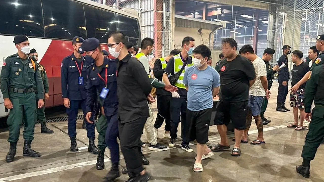 នៅឆ្នាំ២០២៥ កម្ពុជាបានឃាត់ខ្លួន និងបណ្តេញជនបរទេសល្មើសច្បាប់ជាង១ម៉ឺននាក់