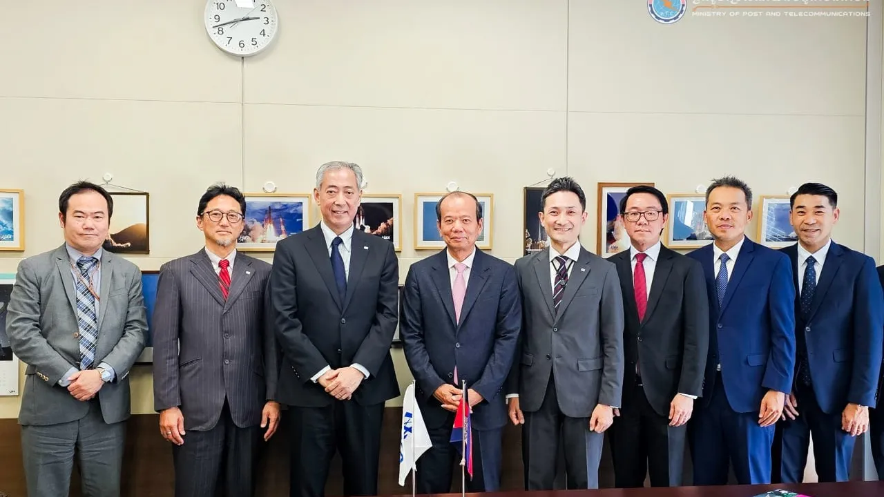 ឯកឧត្ដមរដ្ឋមន្ត្រី ជា វ៉ាន់ដេត អញ្ជើញធ្វើទស្សនកិច្ចទៅទីភ្នាក់ងារអវកាសជប៉ុននិងក្រុមហ៊ុនបច្ចេកវិទ្យាជប៉ុន