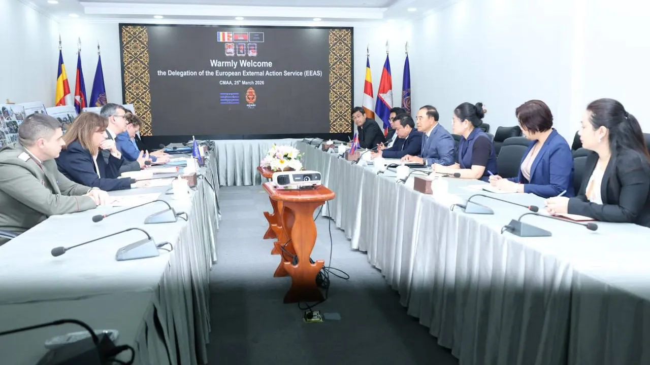 អាជ្ញាធរមីន​សុំឱ្យ​សហភាព​អឺរ៉ុប​បន្ត​គាំទ្រ​ចក្ខុ​វិស័យ​ឆ្ពោះ​ទៅ​រក​កម្ពុជា​មួយ​គ្មាន​ផលប៉ះពាល់​ដោយ​សារ​មីន​ និង​សំណល់​ជាតិ​ផ្ទុះ​ពី​សង្គ្រាម​ ជា​ពិសេស​គាំទ្រ​បោសសម្អាត​យុទ្ធភណ្ឌ​គ្រឿង​បន្សល់​ទុក​ដោយ​យោធា​ថៃ​​