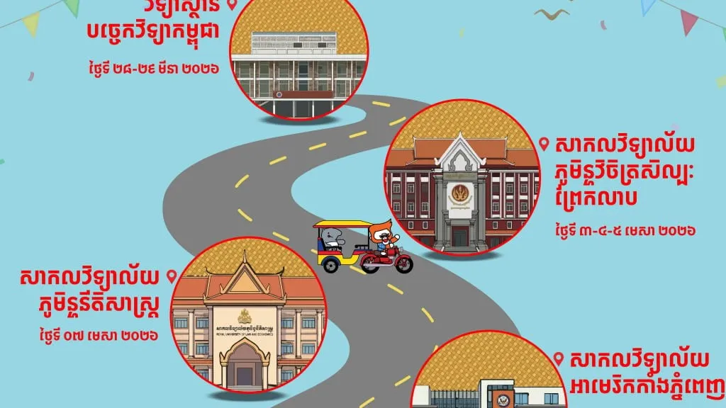 AirAsia Cambodia អបអរសាទរសង្ក្រាន្តឆ្នាំ២០២៦ ជាមួយព្រឹត្តិការណ៍សប្បាយៗនៅតាមបណ្តាសាកលវិទ្យាល័យ