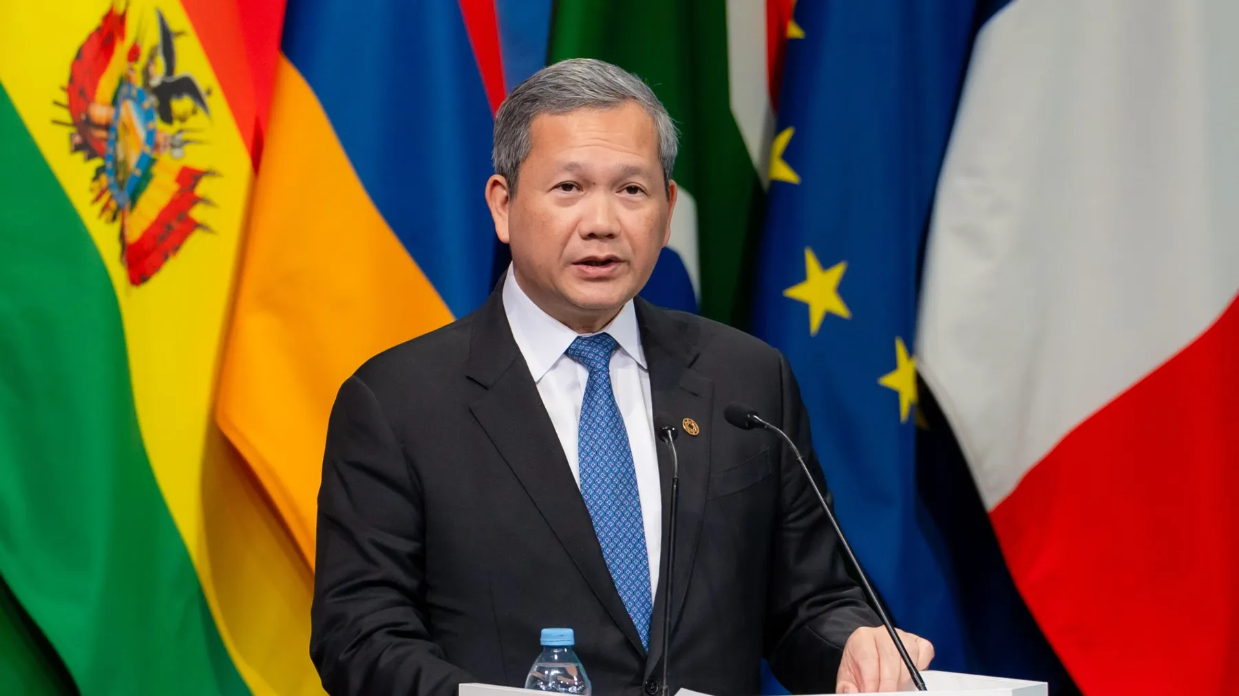 សម្តេចបវរធិបតី ហ៊ុន ម៉ាណែត រំលេចពីការប្តេជ្ញាចិត្តរបស់កម្ពុជាក្នុង​ការចូលរួម​ដោះស្រាយបញ្ហាសុខភាពសកល