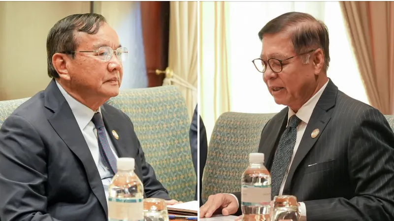 រដ្ឋមន្ត្រីក្រសួងការបរទេសកម្ពុជា និងថៃ ពិភាក្សាត្រង់ទៅត្រង់មកលើស្ថានភាពព្រំដែន