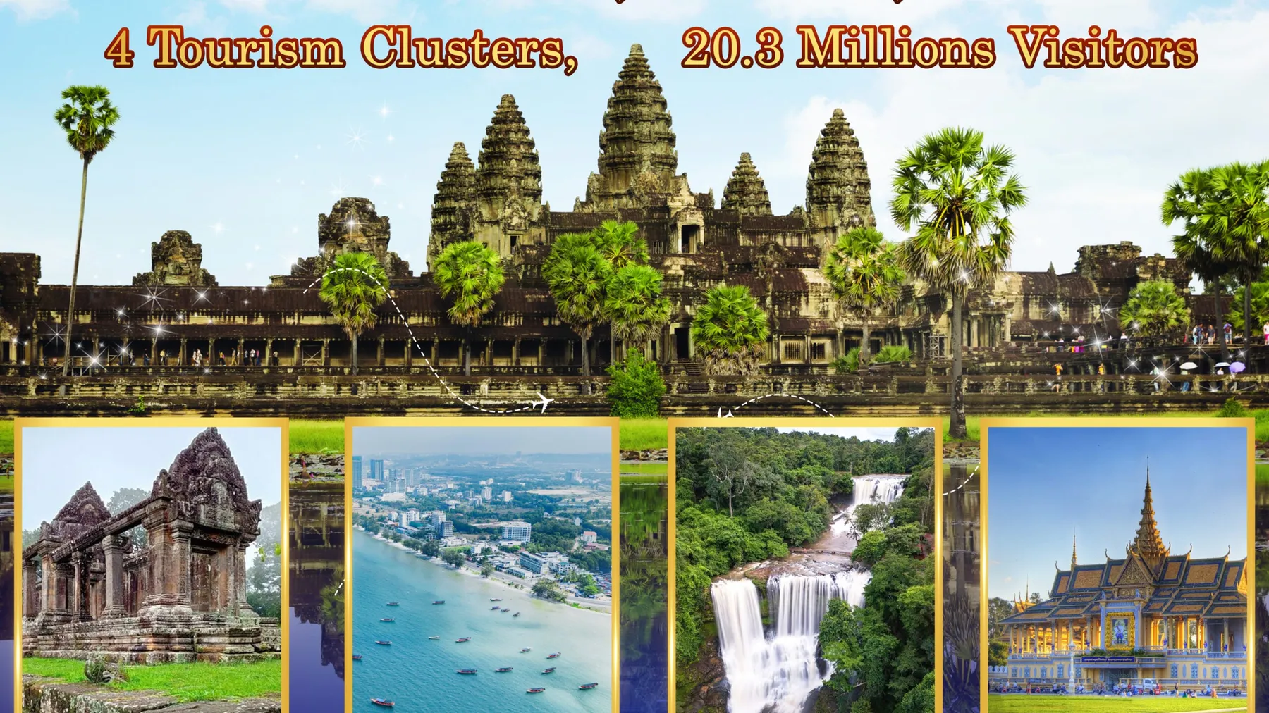 និន្នាការថ្មីគួរជាទីមោទនៈ គឺកំណើនទេសចរជាតិឡើងដល់ ២០,៣ លាននាក់ក្នុងរយៈពេល៥ខែដើមឆ្នាំ២០២៦