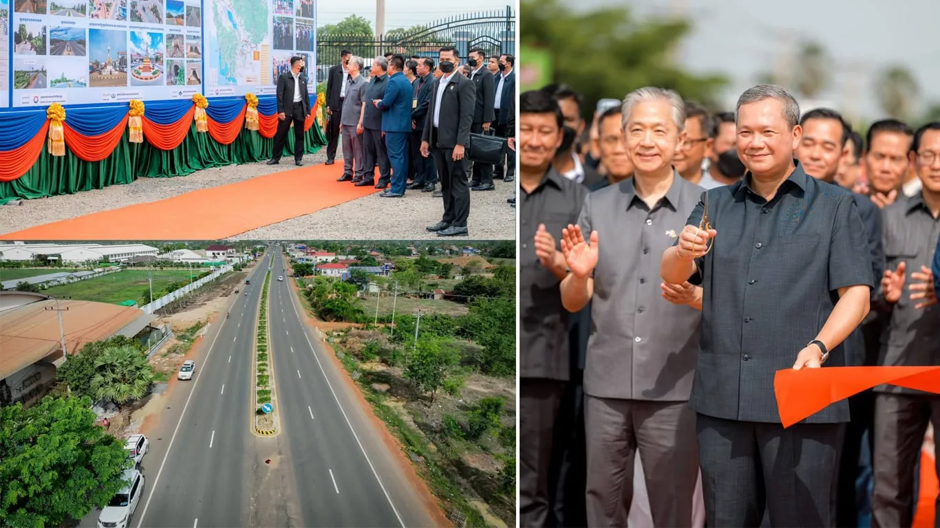 សម្ដេចធិបតី៖ផ្លូវជាតិលេខ៧ ជាសរសៃឈាមសេដ្ឋកិច្ចយុទ្ធសាស្ត្រ