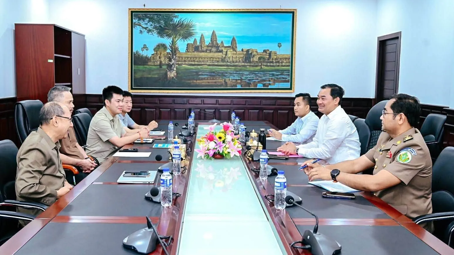 ក្រុមហ៊ុនចិនដ៏ធំមួយបើករោងចក្រផលិតឧស្ម័នពីខ្យល់ដំបូងគេនៅកម្ពុជា