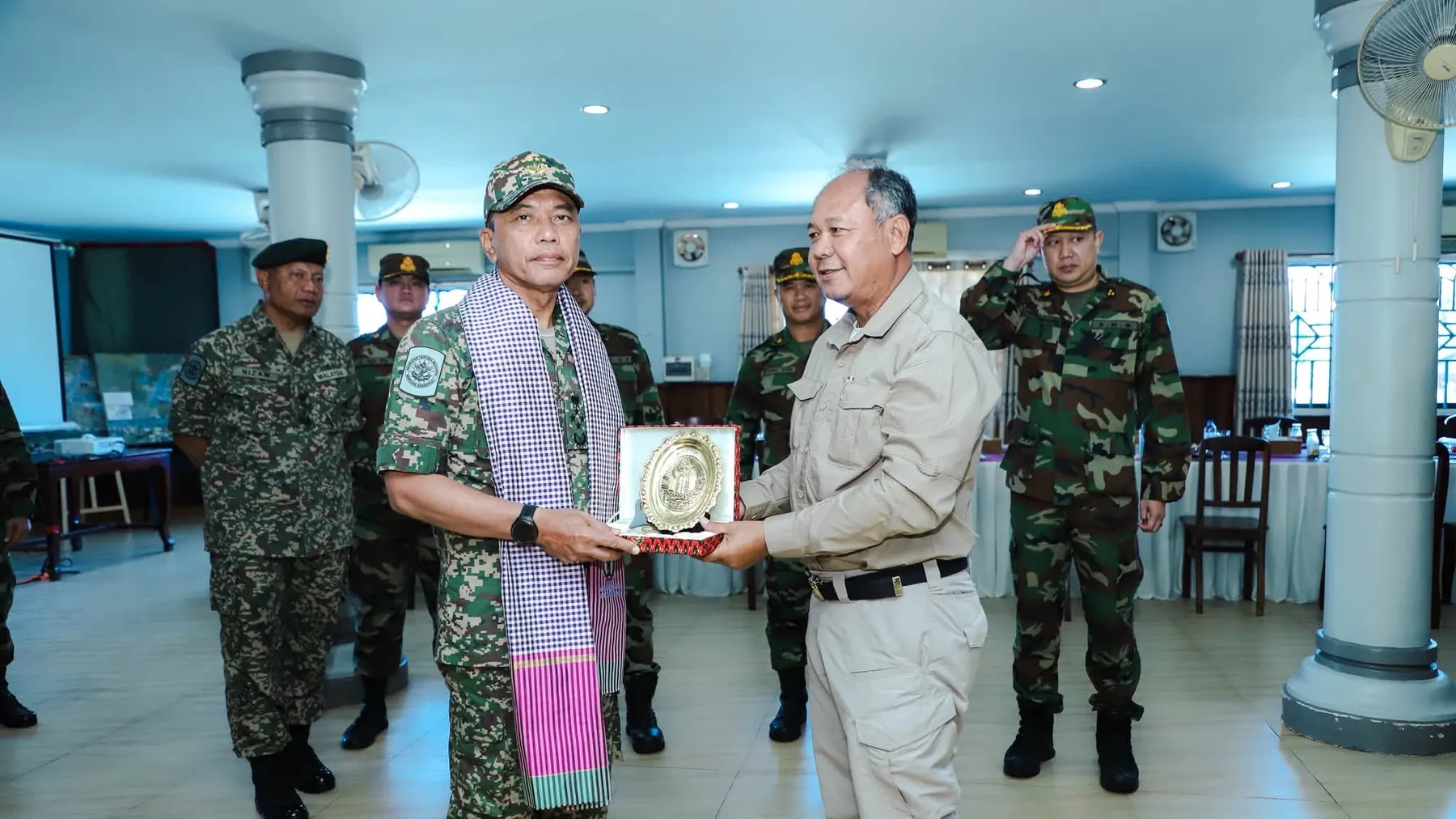 កម្ពុជា-ម៉ាឡេស៊ី រឹតចំណងកិច្ចសហប្រតិបត្តិយោធា តាមរយៈទស្សនកិច្ចរបស់មេទ័ពម៉ាឡេស៊ីថ្មី