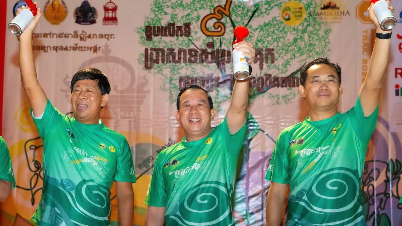 ព្រឹត្តិការណ៍កីឡាទេសចរណ៍នៅខេត្តកំពង់ធំ ទាក់ទាញអ្នកចូលរួមជាង ២ពាន់នាក់នារដូវកាលបៃតង