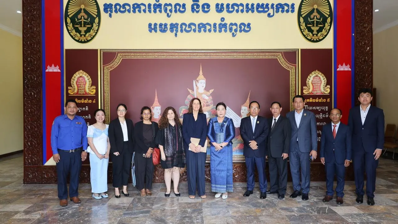 តំណាងសិទ្ធិមនុស្ស UN ពិភាក្សាពីការពង្រឹងនីតិរដ្ឋជាមួយអគ្គព្រះរាជអាជ្ញាតុលាការកំពូល