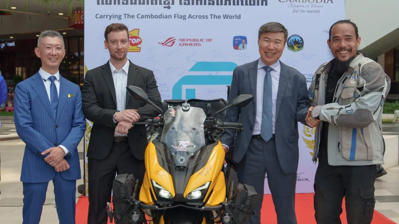 ក្រុមហ៊ុន Calypso Motors ប្រកាសសម្ពោធម៉ូដែលម៉ូតូ Calypso Xplorer កំពូលរបស់ខ្លួនដែលជាសមិទ្ធផលដ៏សំខាន់មួយសម្រាប់ឧស្សាហកម្មផលិតកម្មរបស់ប្រទេសកម្ពុជា