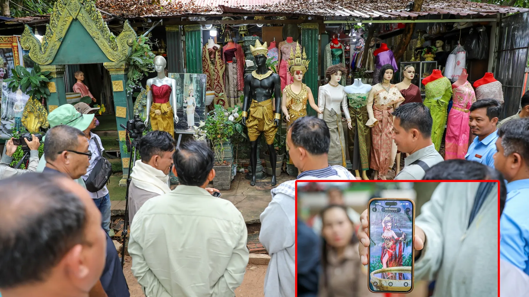 ភ្ញៀវទេសចរដែលប្រើសម្លៀកបំពាក់បុរាណខ្មែរខុសពីទម្រង់ដើម មិនអនុញ្ញាតឲ្យចូលទស្សនាតំបន់អង្គរឡើយ