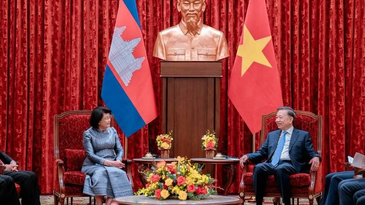 កម្ពុជា និងវៀតណាម បញ្ជាក់ពីការពង្រឹងកិច្ចសហប្រតិបត្តិការដើម្បីការអភិវឌ្ឍរួមគ្នា