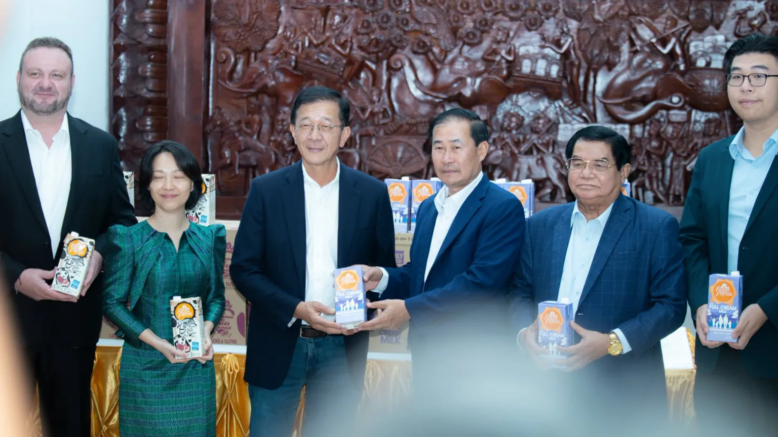 ម៉ាឡេស៊ីបោះទុន ៦៨លានដុល្លារ លើឧស្សាហកម្មទឹកដោះគោនៅខេត្តពោធិ៍សាត់