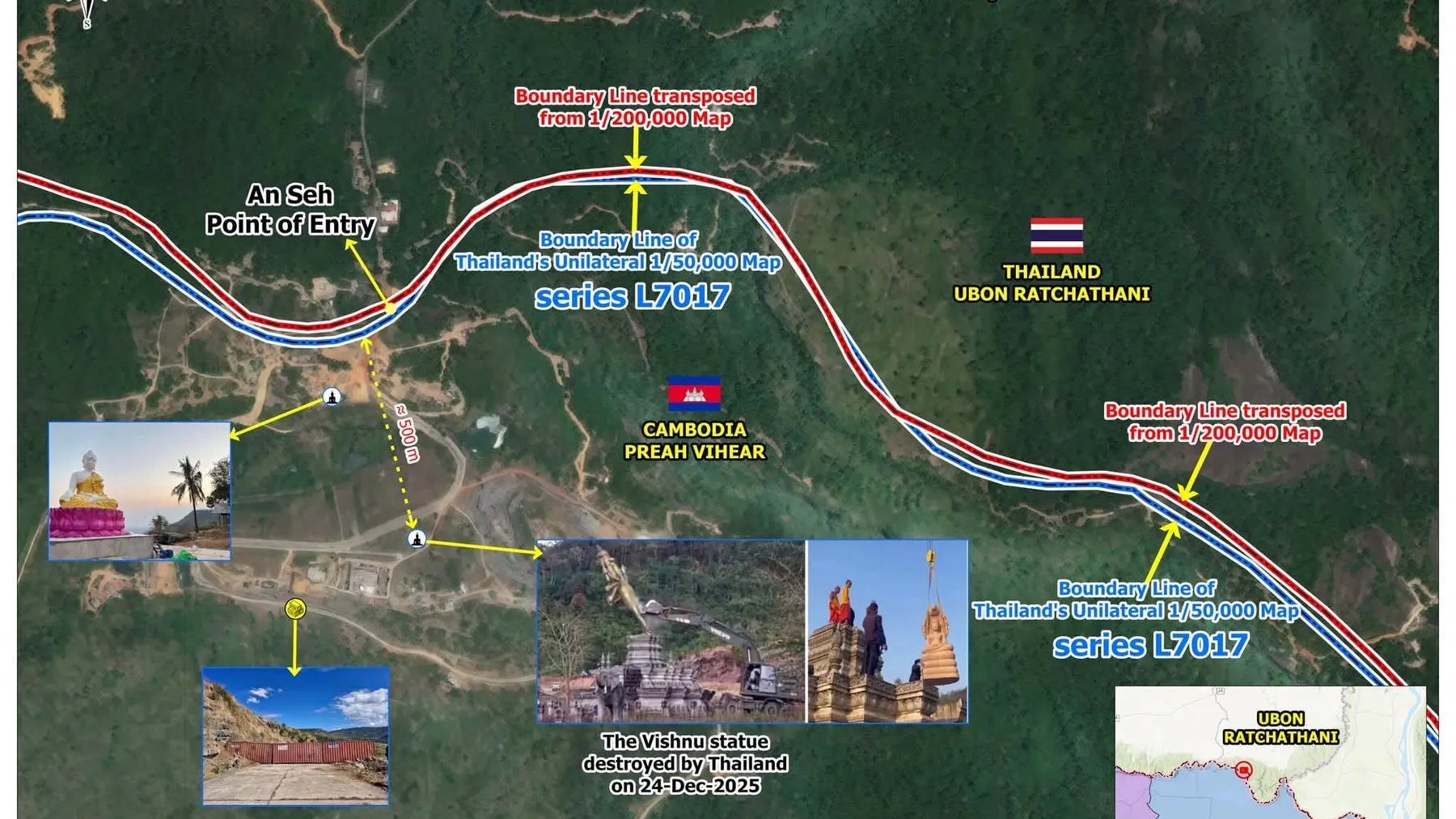 តំបន់អានសេះ៖ ផែនទីបញ្ជាក់អង្គហេតុ ហើយវត្តមានដោយគ្មានការអនុញ្ញាតមិនអាចបង្កើតអធិបតេយ្យភាពបានឡើយ