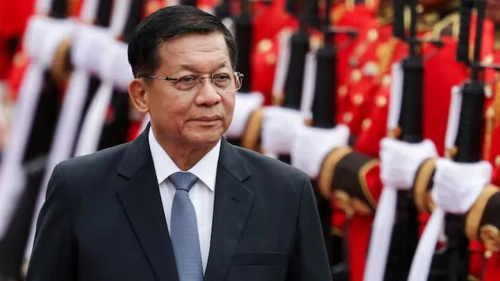 ប្រធានាធិបតីមីយ៉ាន់ម៉ា មីន អោងឡាំង គ្រោងនឹងបំពេញទស្សនកិច្ចផ្លូវរដ្ឋនៅកម្ពុជា