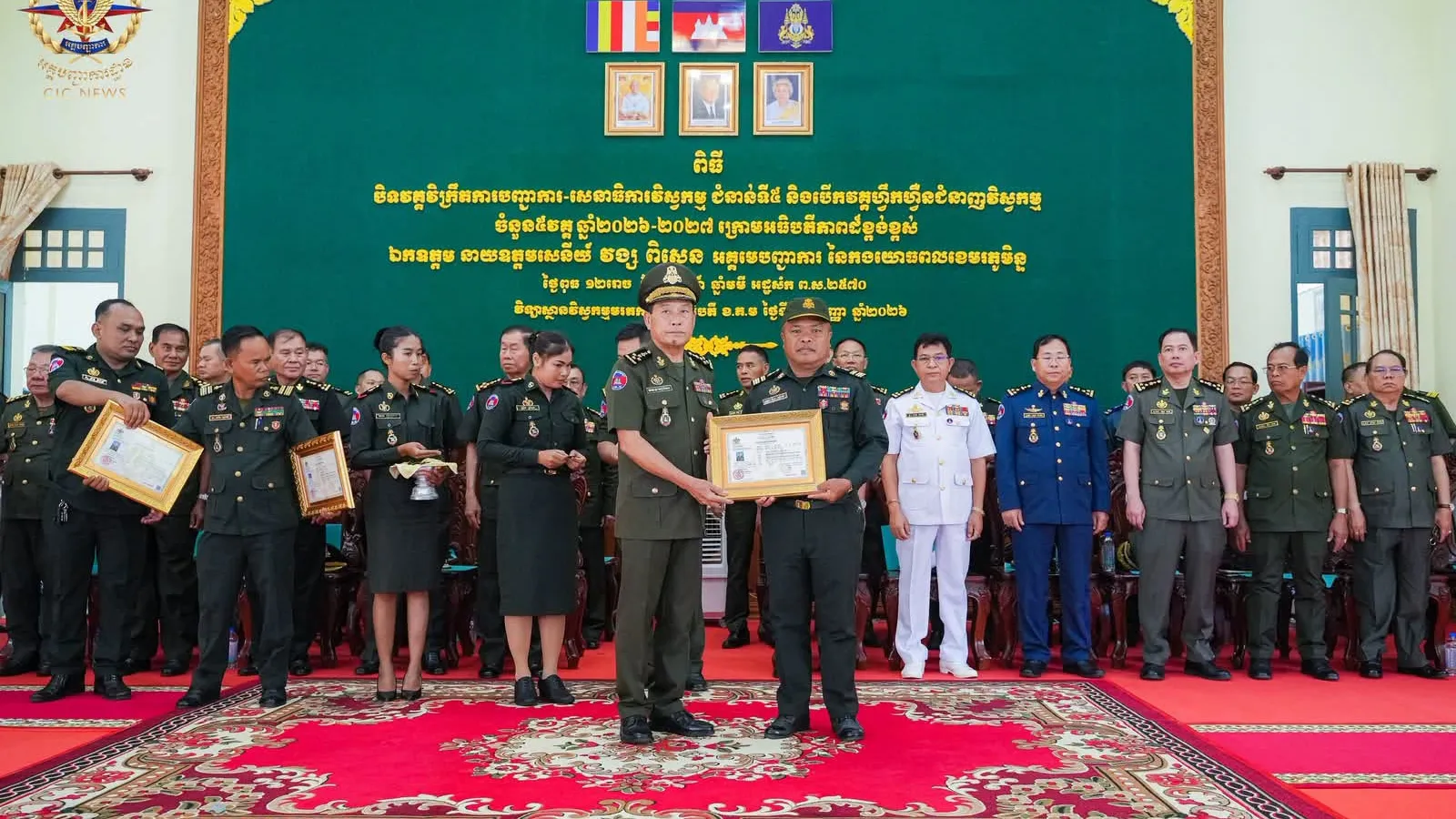 កងវិស្វកម្មកម្ពុជាហ្វឹកហ្វឺនបង្កើនសមត្ថភាព ដើម្បីឆ្លើយតបនឹងសង្គ្រាមសម័យទំនើប