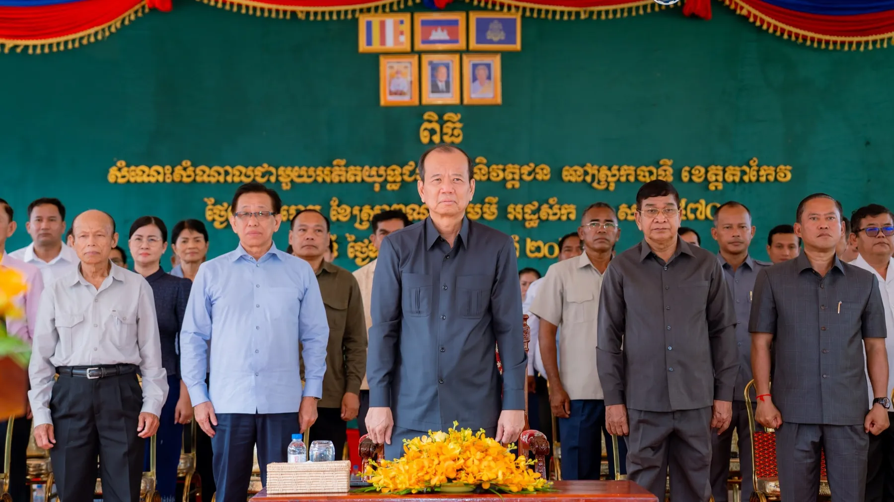 ឯកឧត្តម ជា វ៉ាន់ដេត ជួបសំណេះសំណាលជាមួយអតីតយុទ្ធជន និងនិវត្តជន ជិត ១.៥០០នាក់ នៅស្រុកបាទី