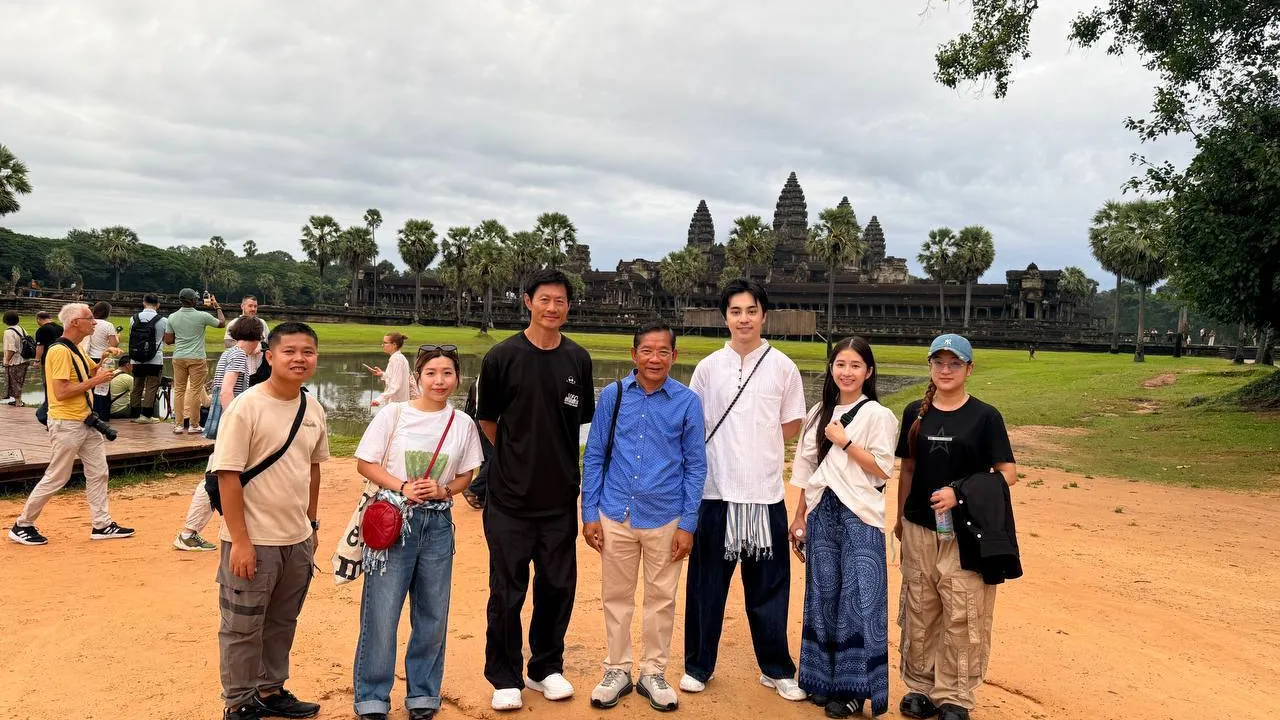 កម្ពុជាស្វាគមន៍វត្តមានតារាសម្ដែងល្បីៗពីហុងកុងមកកាន់ទឹកដីអង្គរ