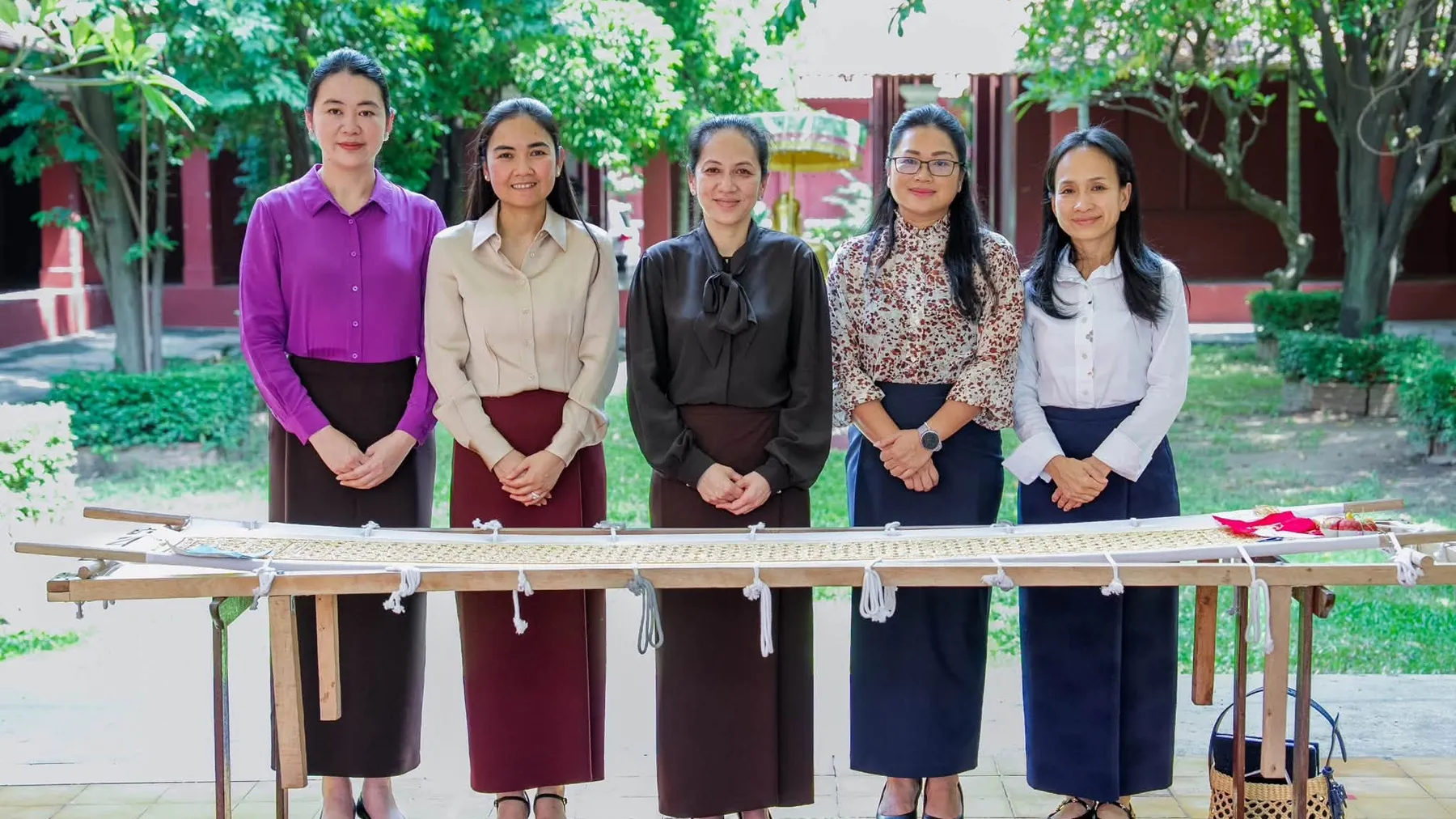 ស្រ្តីទី១នៃកម្ពុជាត្រៀមស្បៃខ្មែរ ជូនប្រតិភូចូលរួមកិច្ចប្រជុំកំពូលហ្វ្រង់កូហ្វូនី
