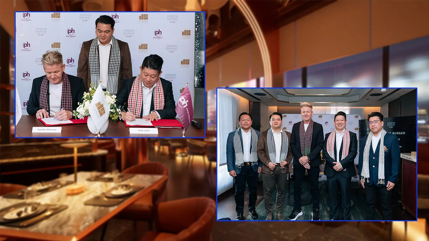 ក្រុមហ៊ុន JS Group ប្រកាសពីការបើកដំណើរការភោជនីយដ្ឋាន Gordon Ramsay Burger ដែលជាសាខាដំបូងគេរបស់ម៉ាកយីហោនេះនៅក្នុងតំបន់អាស៊ីអាគ្នេយ៍