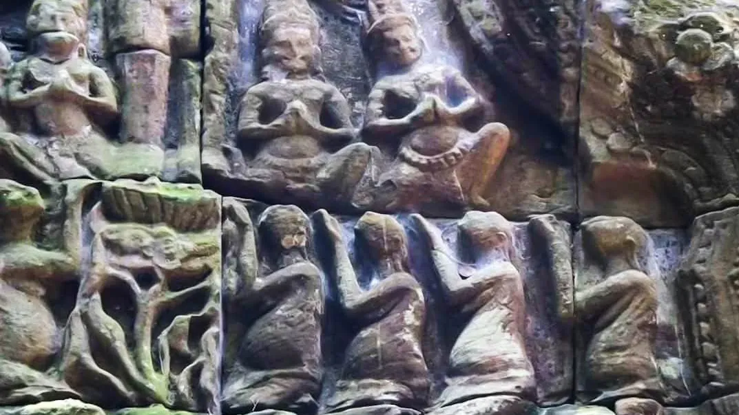 ចម្លាក់ «ប្រេត» នៅប្រាសាទតានៃ មរតកសិល្បៈដ៏កម្រទាង់ទងនឹងប្រពៃណីបោះបាយបិណ្ឌរបស់ខ្មែរតាំងពីបុរាណ