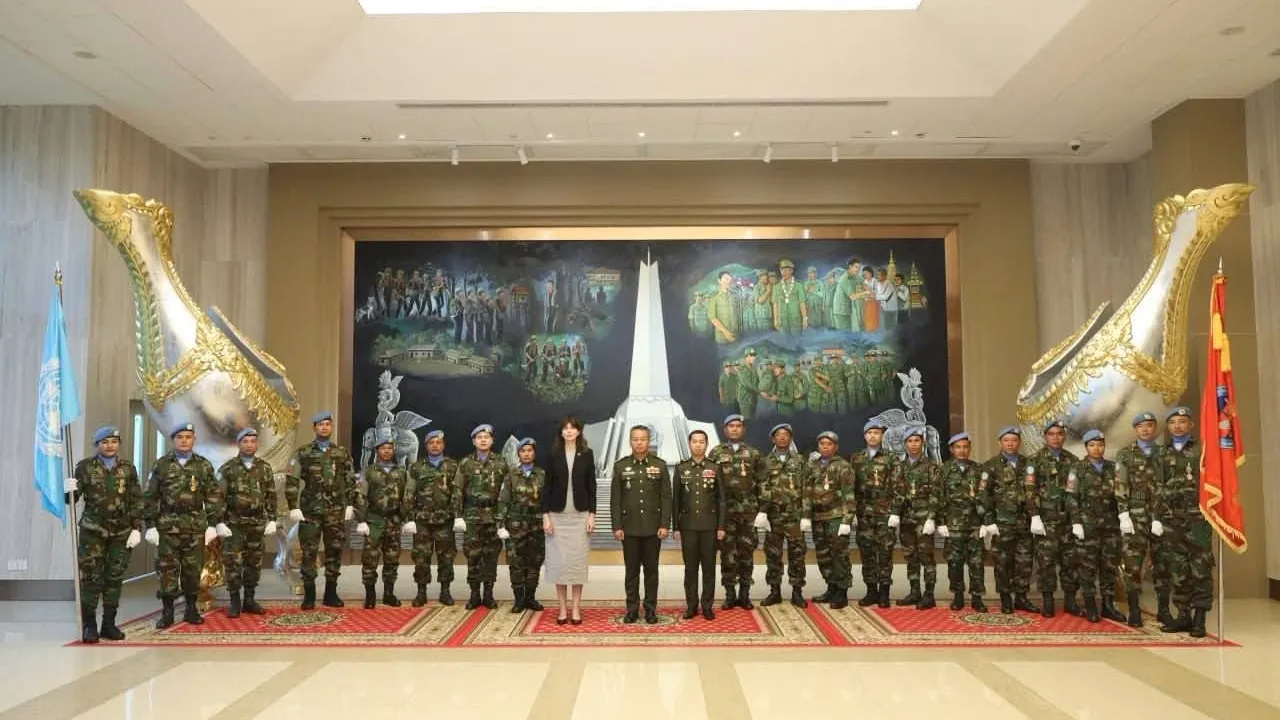 UN អរគុណកងទ័ពមួកខៀវកម្ពុជា ចំពោះការចូលរួមថែរក្សាសន្តិភាពនៅជុំវិញពិភពលោក