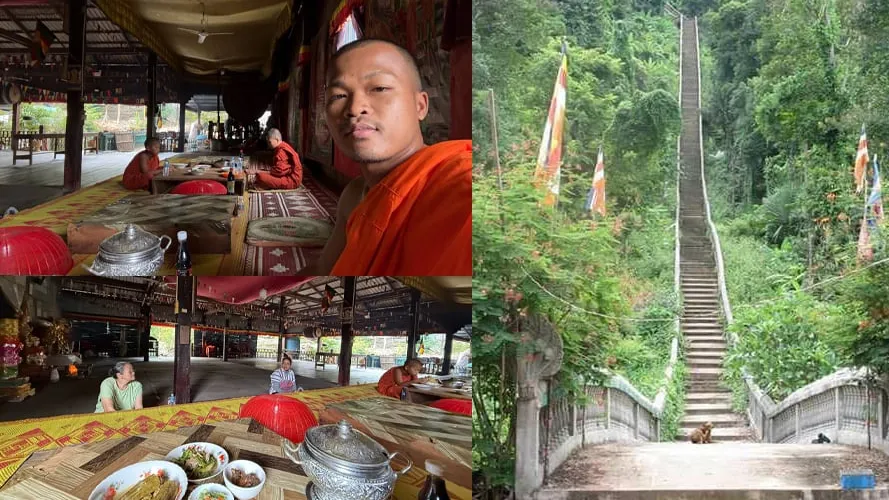 វត្តដំបូកខ្មៅលើភ្នំត្បែង ពុំសូវមានពុទ្ធបរិស័ទទៅដល់ក្នុងរដូវភ្ជុំបិណ្ឌ
