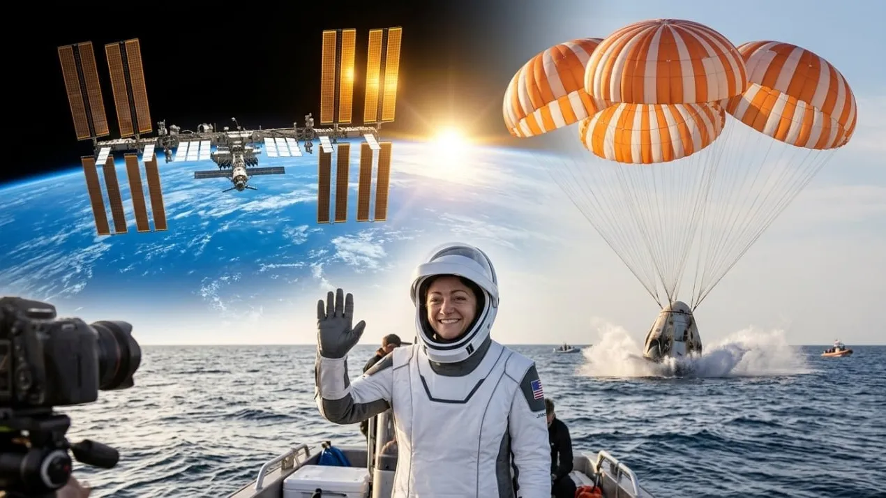 អវកាសយានិក NASA ត្រឡប់មកផែនដីវិញដោយសុវត្ថិភាព ក្រោយបញ្ចប់បេសកកម្មចំនួន ២៣៧ ថ្ងៃ នៅស្ថានីយអវកាសអន្តរជាតិ