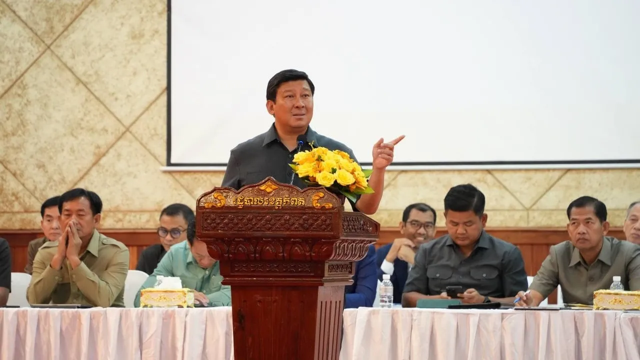 ឯកឧត្តម សាយ សំអាល់ កំណត់ទិសដៅយុទ្ធសាស្ត្រសំខាន់ៗដើម្បីអភិវឌ្ឍខេត្តកំពត