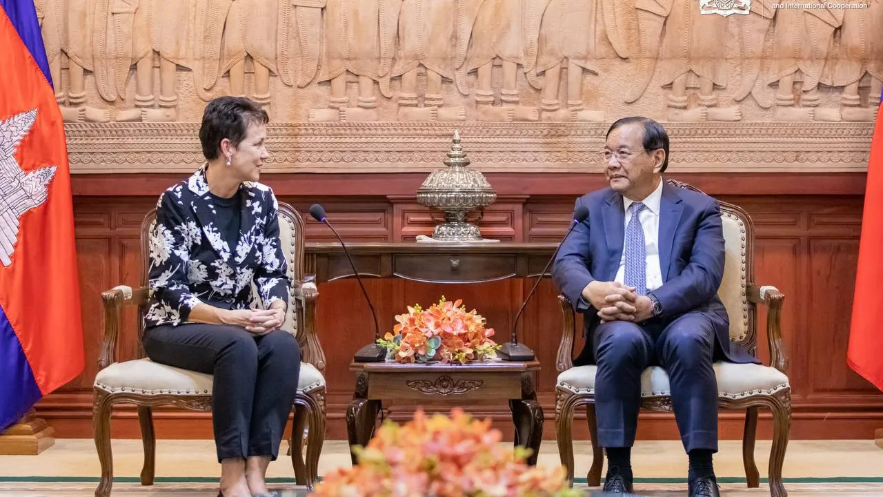 រដ្ឋមន្ត្រីការបរទេសកម្ពុជាបញ្ជាក់ប្រាប់ទូតអាល្លឺម៉ង់អំពីបច្ចុប្បន្នភាពនៃដំណើរការដោះស្រាយព្រំដែនគោក និងបញ្ហាព្រំដែនសមុទ្ររវាងកម្ពុជា និងថៃ​